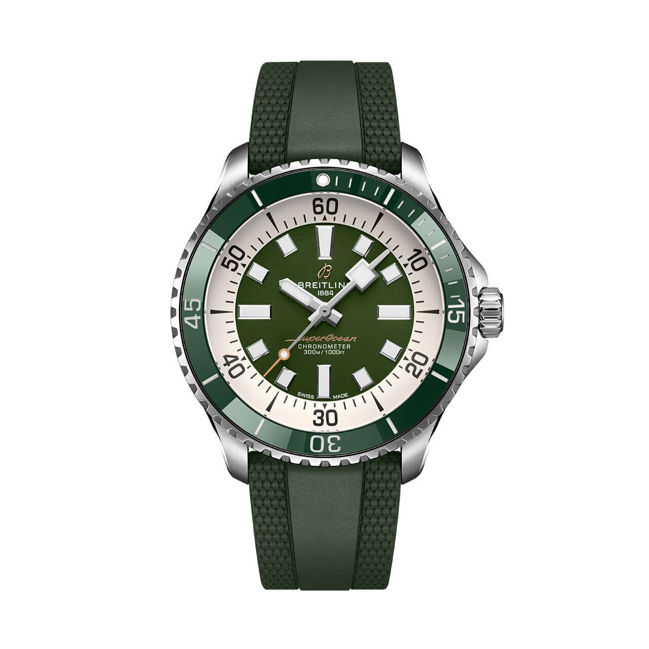 Green Ceramic- Green White - Green Rubber - Automatic - 42mm