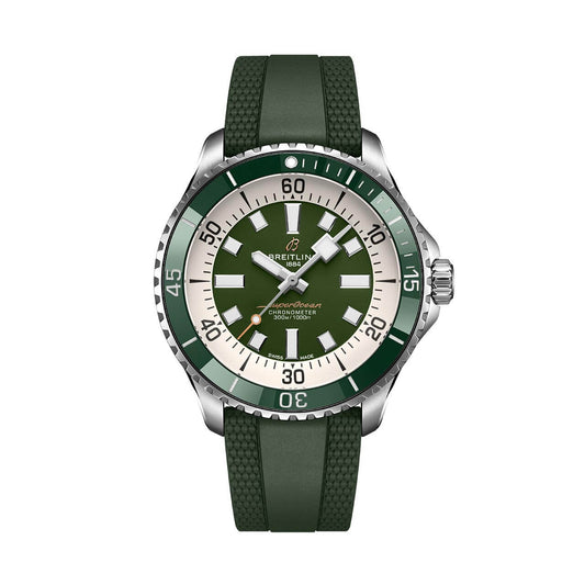Green Ceramic- Green White - Green Rubber - Automatic - 42mm