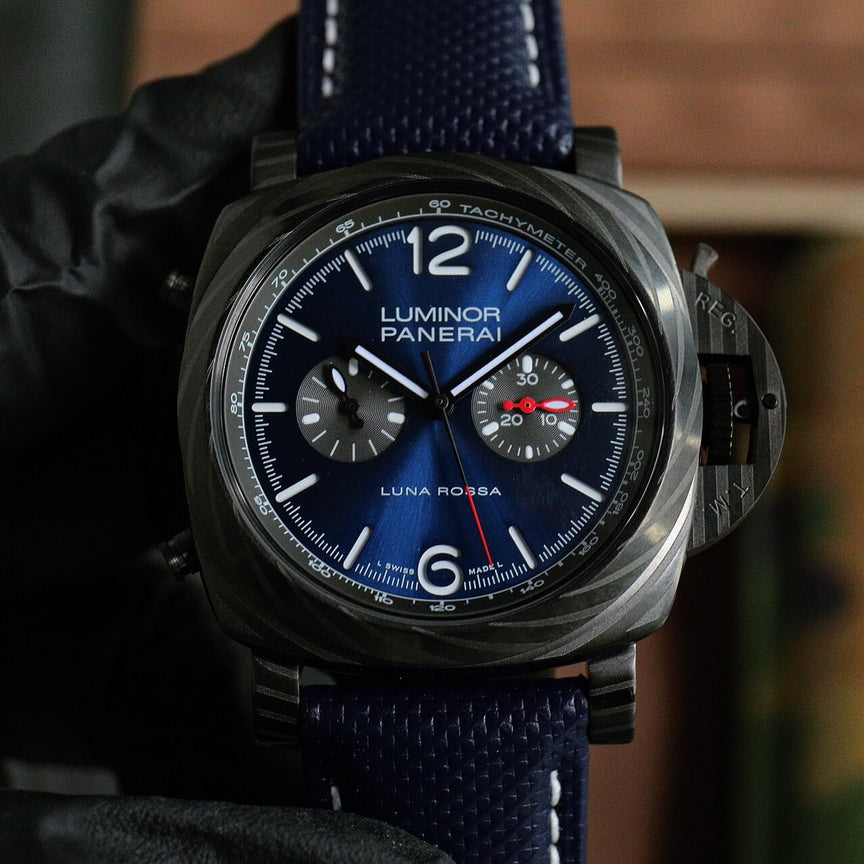 Blue 316L Steel - Blue Rubber - Automatic - 47mm