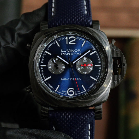 Blue 316L Steel - Blue Rubber - Automatic - 47mm