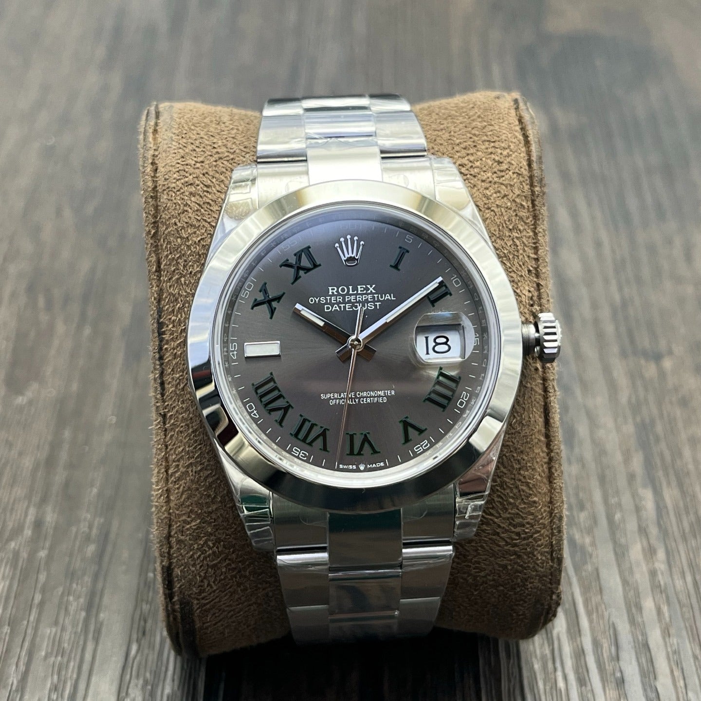 C-Factory -Grey - Smooth Bezel - Silver 904L Steel- Automatic - 41mm
