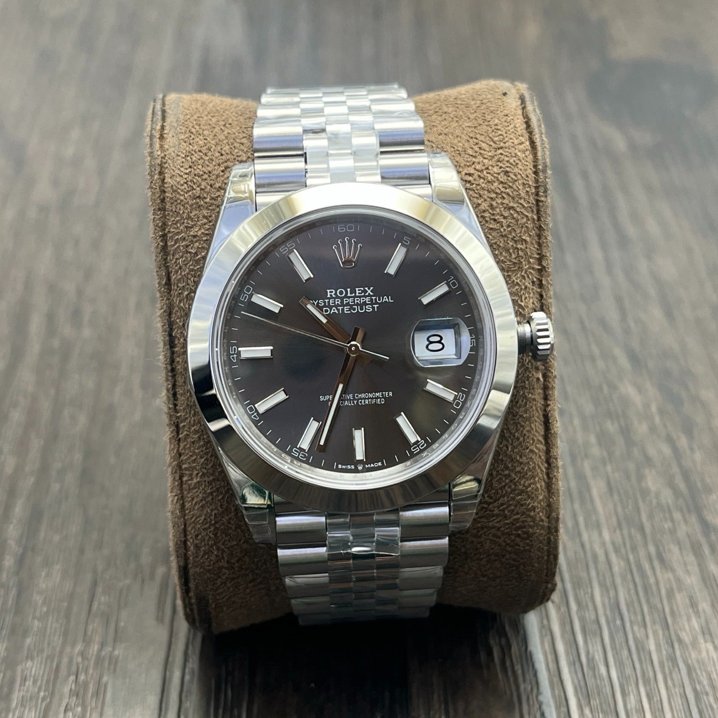 C-Factory -Grey - Smooth Bezel - Silver 904L Steel- Automatic - 41mm