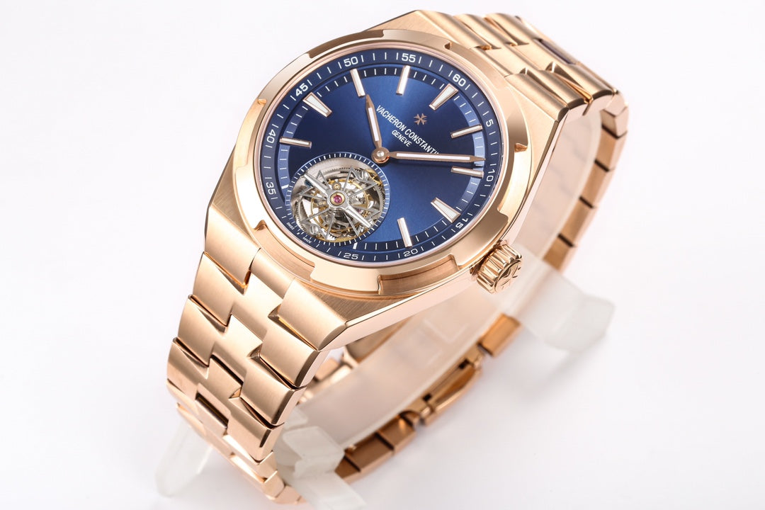 Blue - Fly - Rosegold 904L Steel - Automatic - 43mm