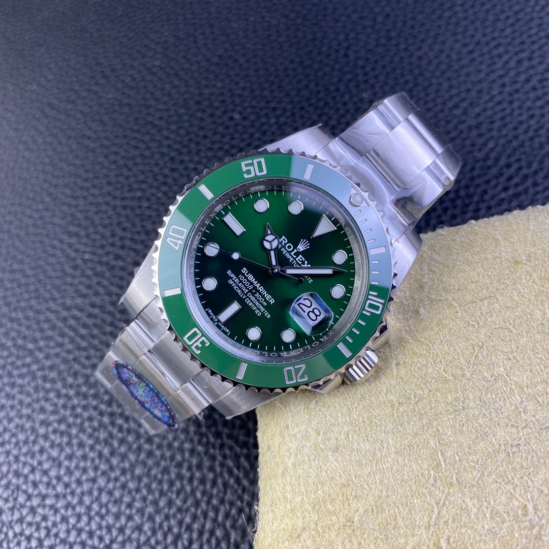 C-Factory - Green -Silver 904L Steel - Automatic - 41mm