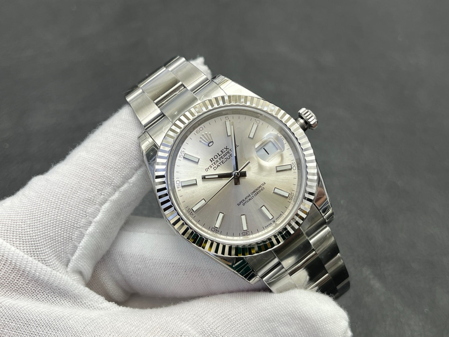 C-Factory -Silver - Silver 904L Steel- Automatic - 41mm