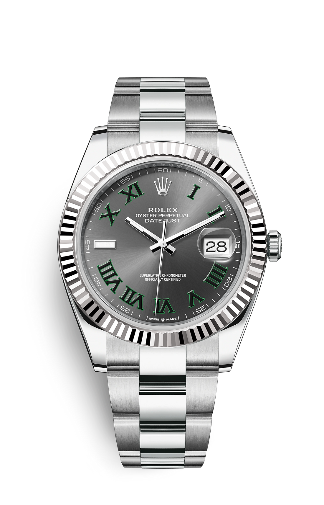 Grey Silver - 904L Steel - Automatic - 41mm