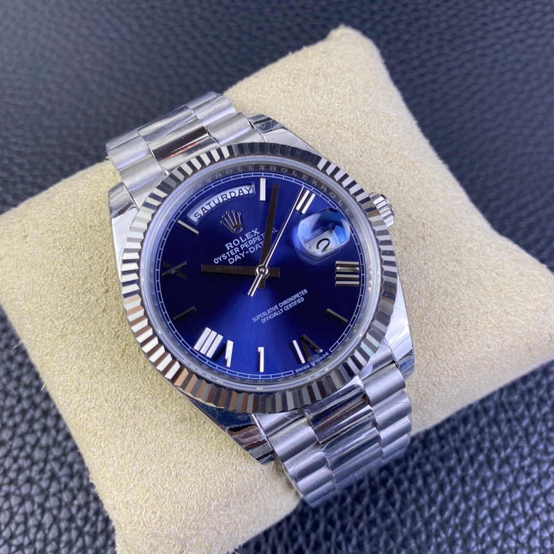 C-Factory -Blue Silver - 904L Steel - Automatic - 40mm