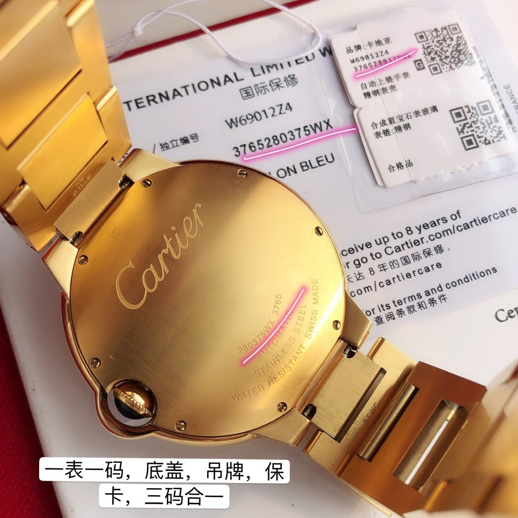 White - Yellow gold 904L Steel - Automatic - 42mm/36mm