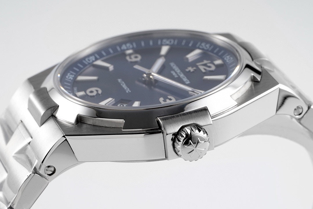 Blue White - Silver 904L Steel - Automatic - 41mm