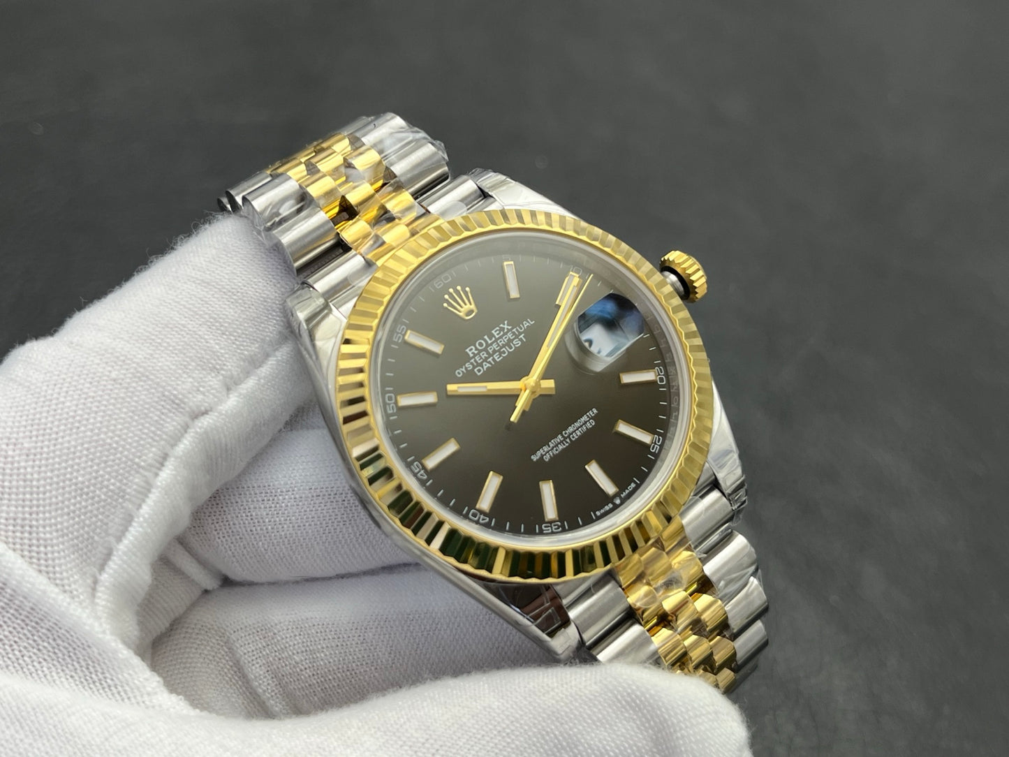 C-Factory -Black - Yellow - Silver Yellow 904L Steel- Automatic - 41mm