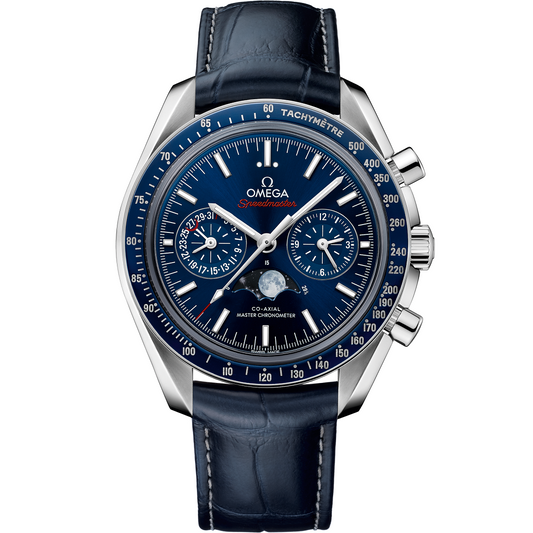 Chronograph - Blue Ceramic- Blue Leather- Automatic - 44mm