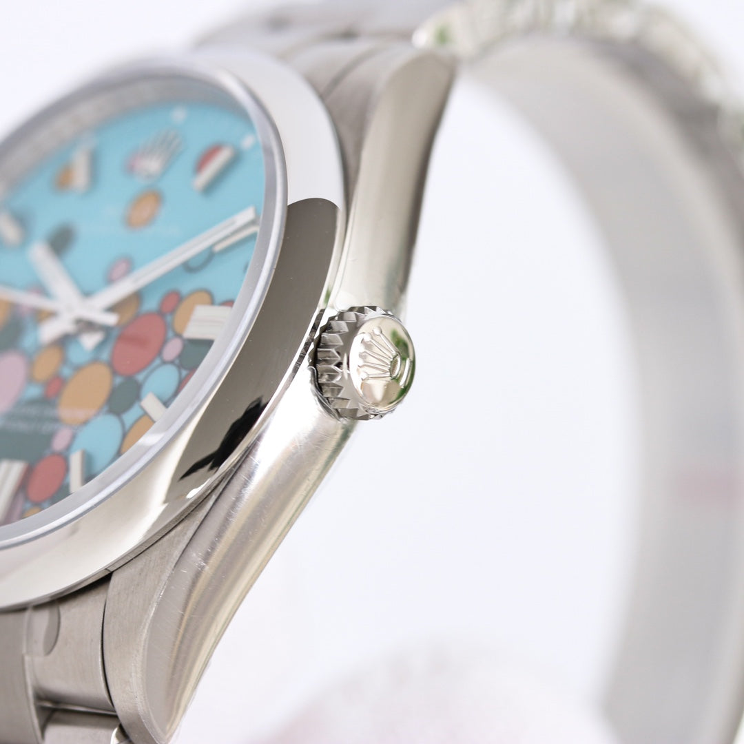 Candy Color - Silver 904L Steel - Automatic - 41mm/36mm