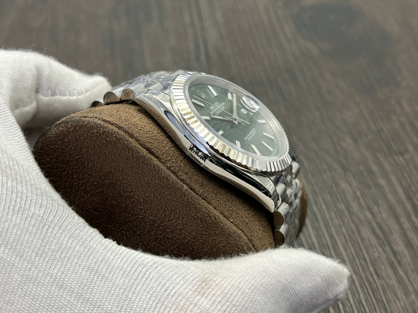 C-Factory - Green Wave - Silver 904L Steel- Automatic - 41mm