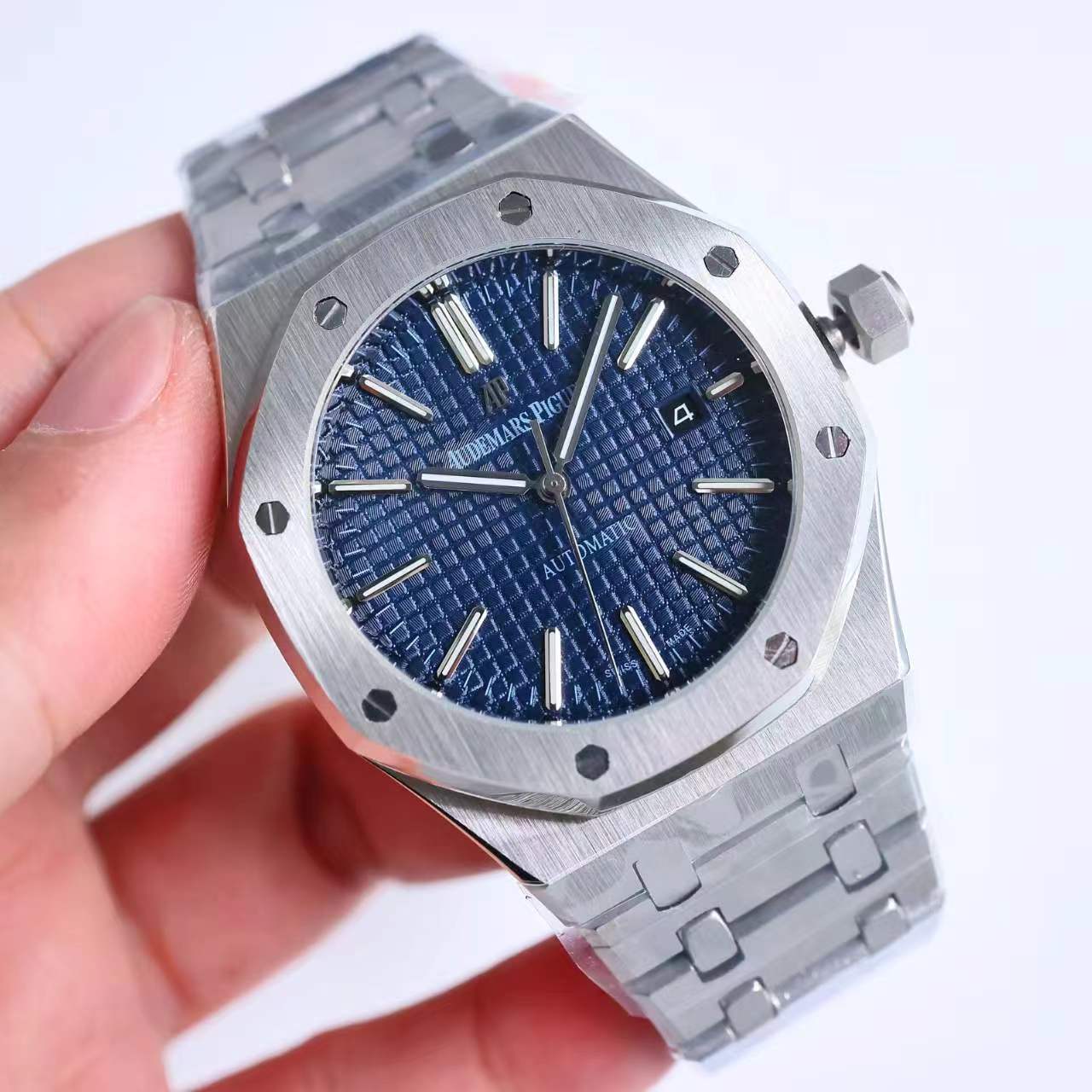 Blue Steel - Silver 904L Steel - Automatic - 41mm