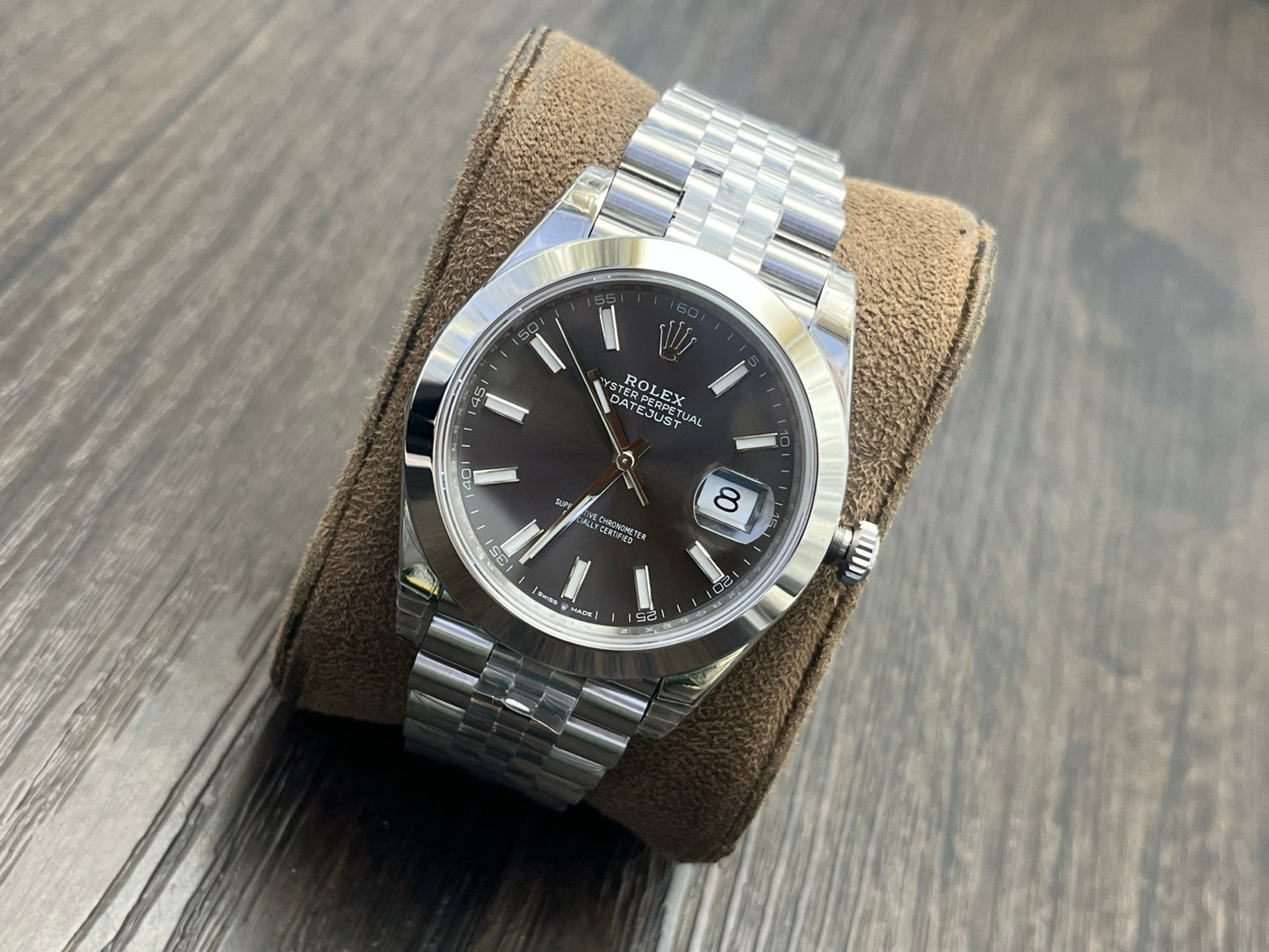 C-Factory -Grey - Smooth Bezel - Silver 904L Steel- Automatic - 41mm