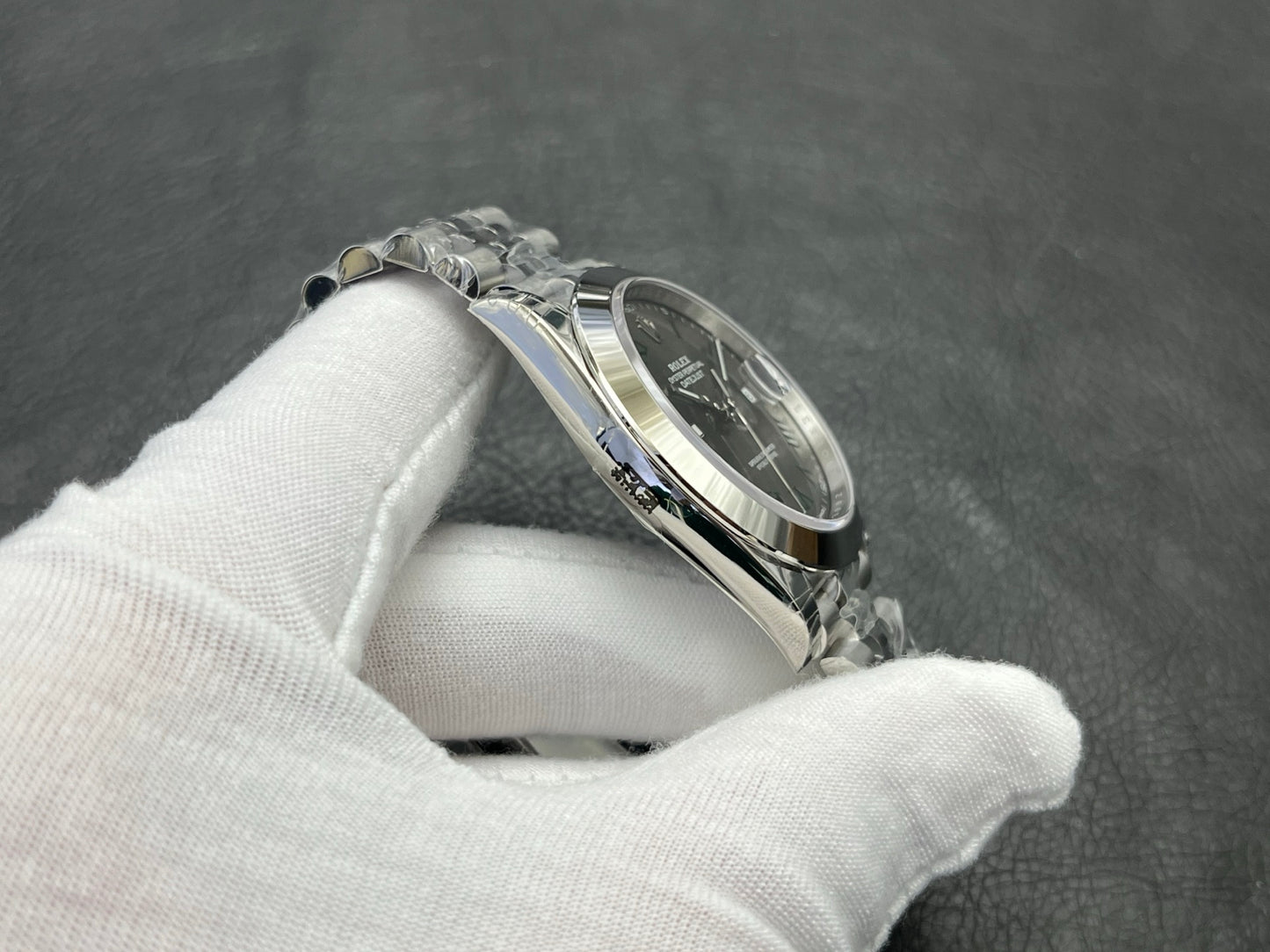C-Factory -Grey - Smooth Bezel - Silver 904L Steel- Automatic - 41mm