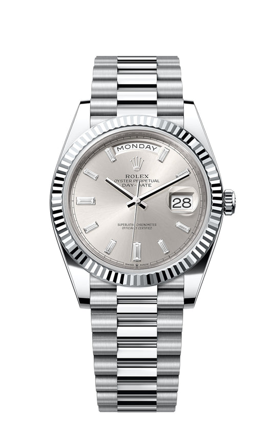 Silver Dial - White 904L Steel - Automatic - 41mm