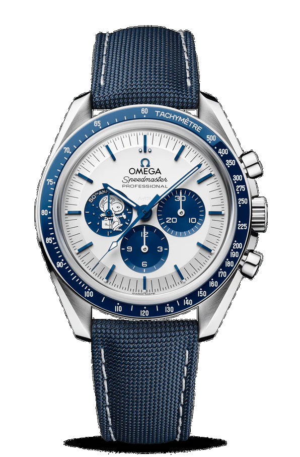 316L Steel - Blue Rubber - Chronograph - Automatic - 44mm