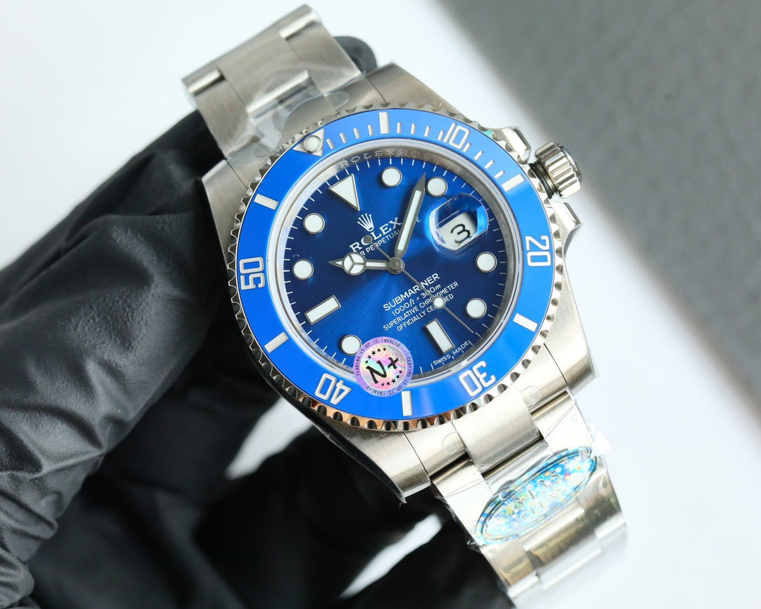 C-Factory -Blue -Silver 904L Steel - Automatic - 41mm