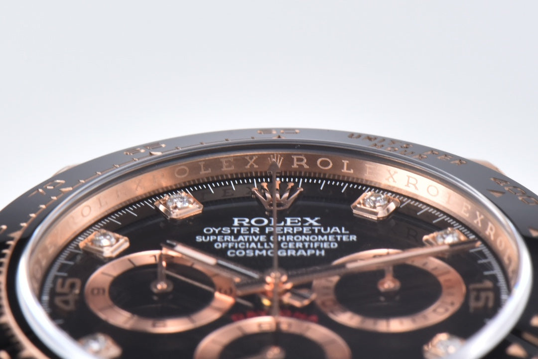 Chronograph -C-Factory -Black Rosegold- Black Rubber- Automatic - 40mm