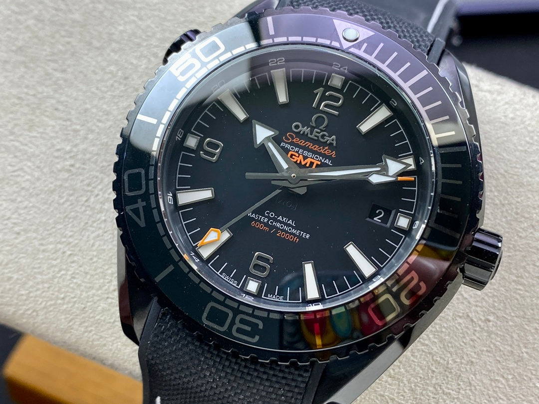 Black Steel - Black Rubber - Automatic - 43mm