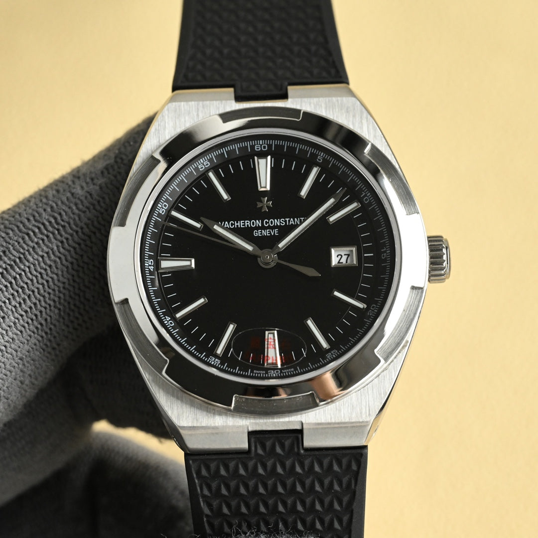 Black Silver - Black Rubber - Automatic - 41mm