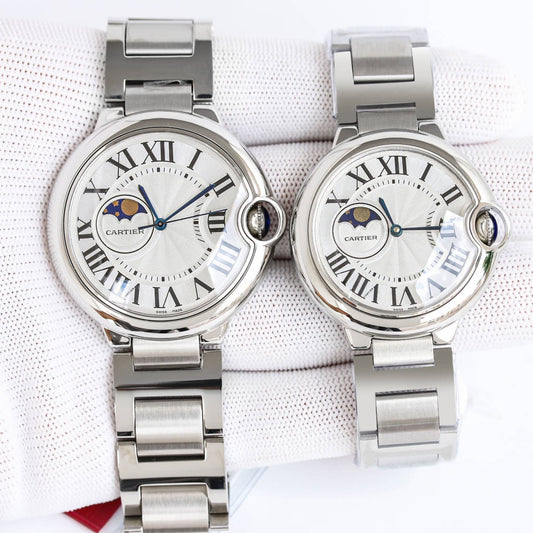 White Silver- Silver 904L Steel - Automatic - 42mm/36mm