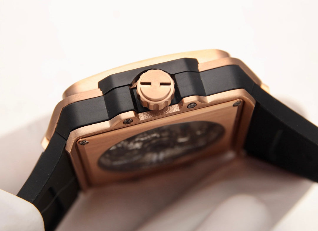 Square Hollow - Rubber - Automatic - 43mm