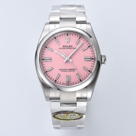 C-Factory - Pink - Silver 904L Steel- Automatic - 41mm/36mm