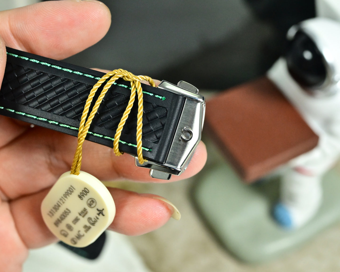 Top version -220.32.41.21.03.001- Ocean Green -Black Rubber - 8900 -Automatic - 41mm