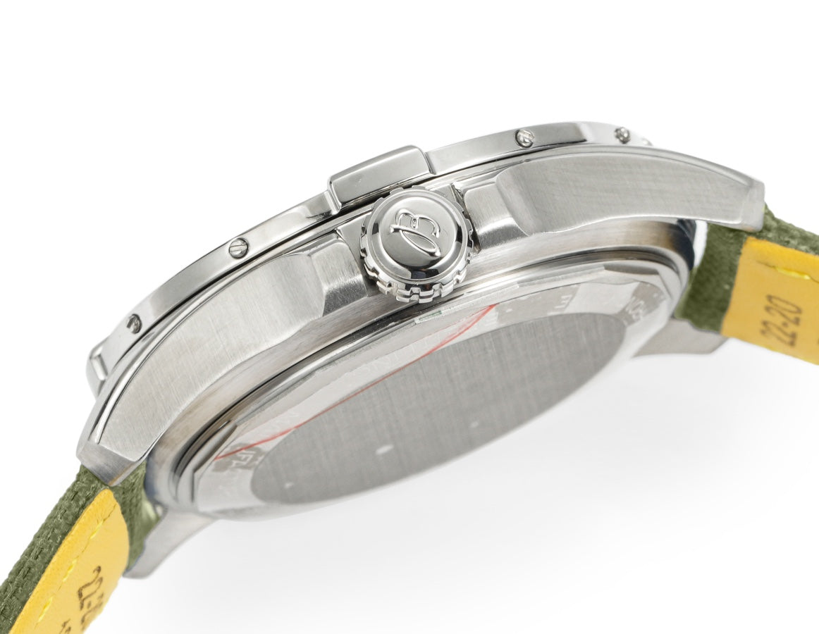 Silver Ceramic- Green AVG - Green Rubber - Automatic - 42mm