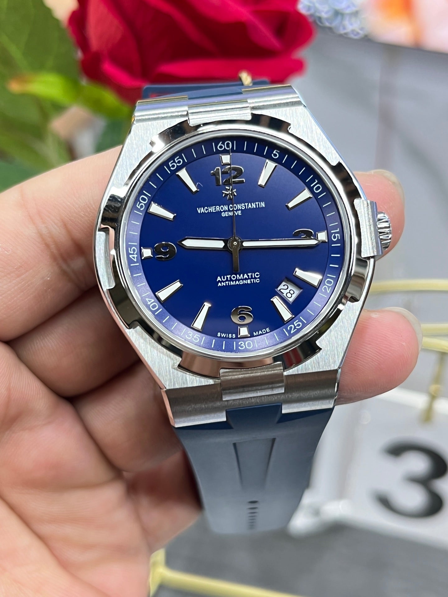 Blue Silver - Blue Rubber - Automatic - 41mm