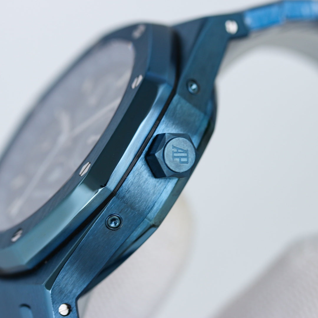 Black - Blue 904L Steel - Automatic - 41mm