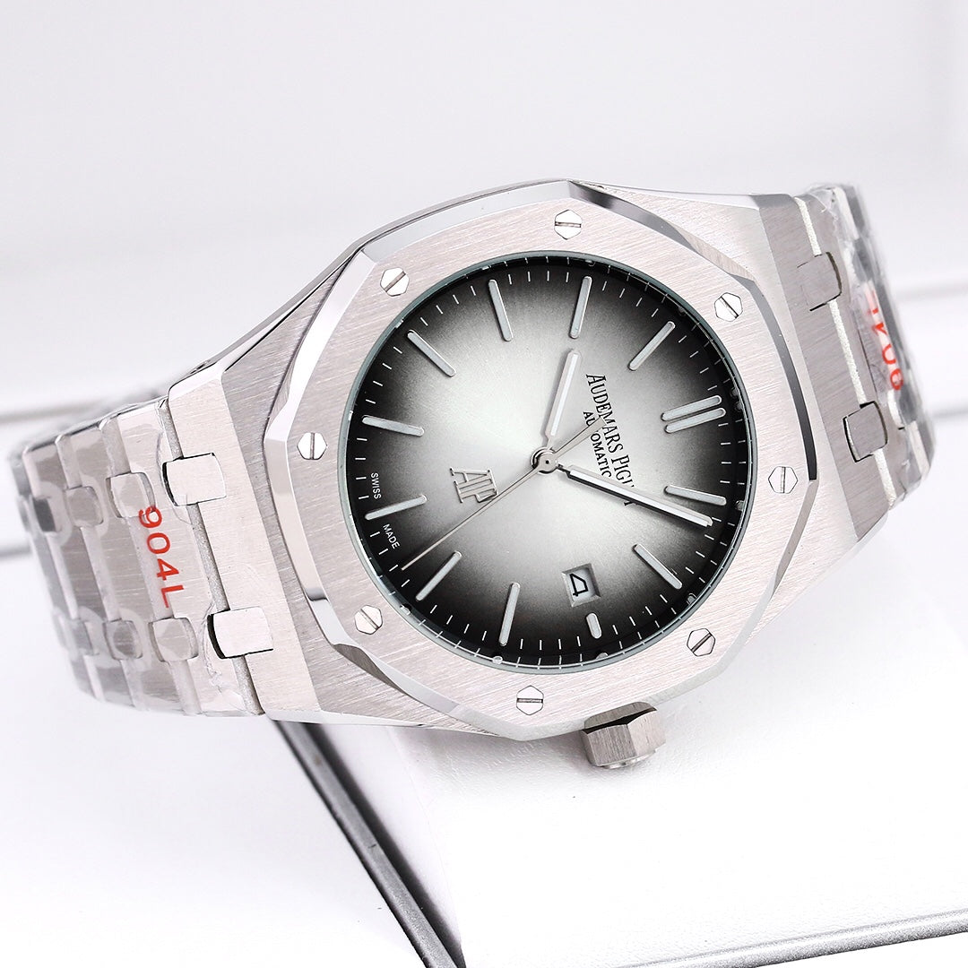 Grey - 904L White Steel - Automatic - 41mm