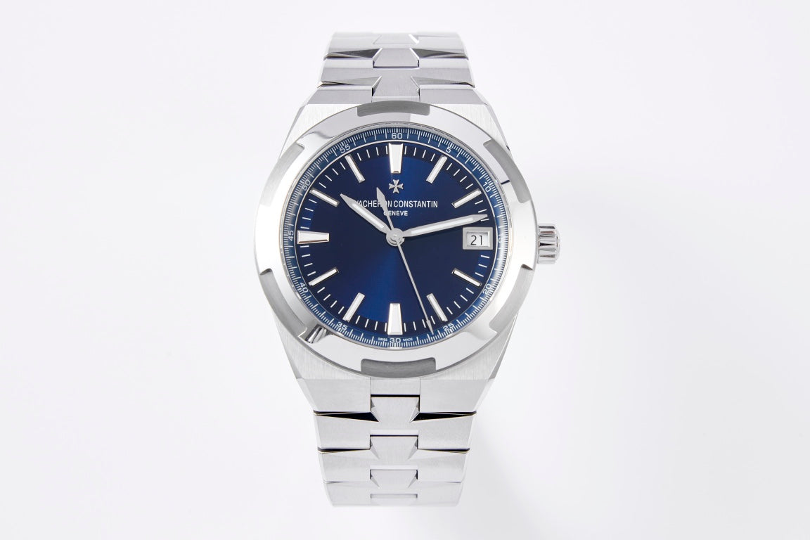 cal 5100 - Blue - Silver 904L Steel - Automatic - 41mm