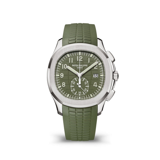 Chronograph - Green - Green Rubber - Automatic - 42mm