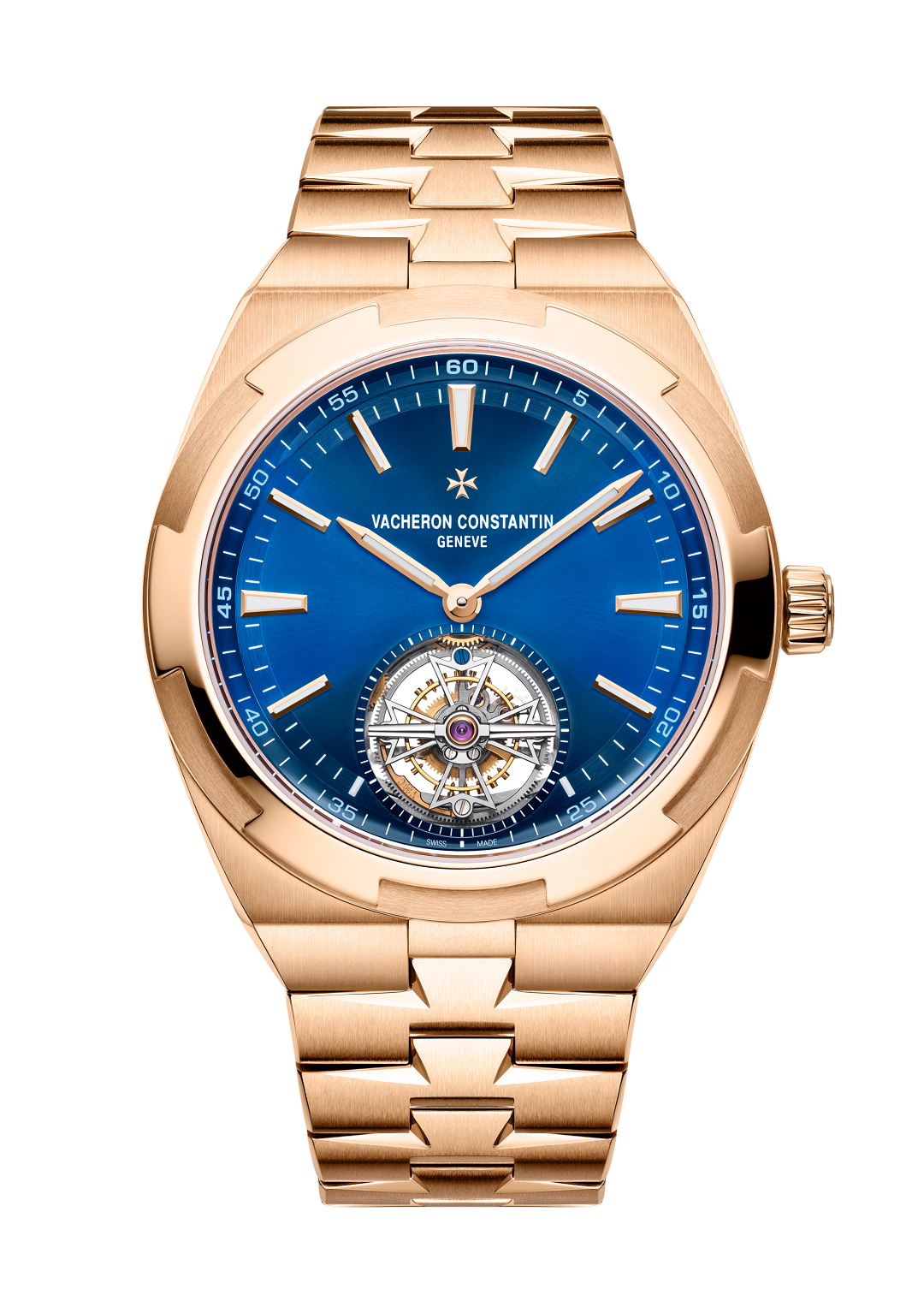 Blue - Fly - Rosegold 904L Steel - Automatic - 43mm