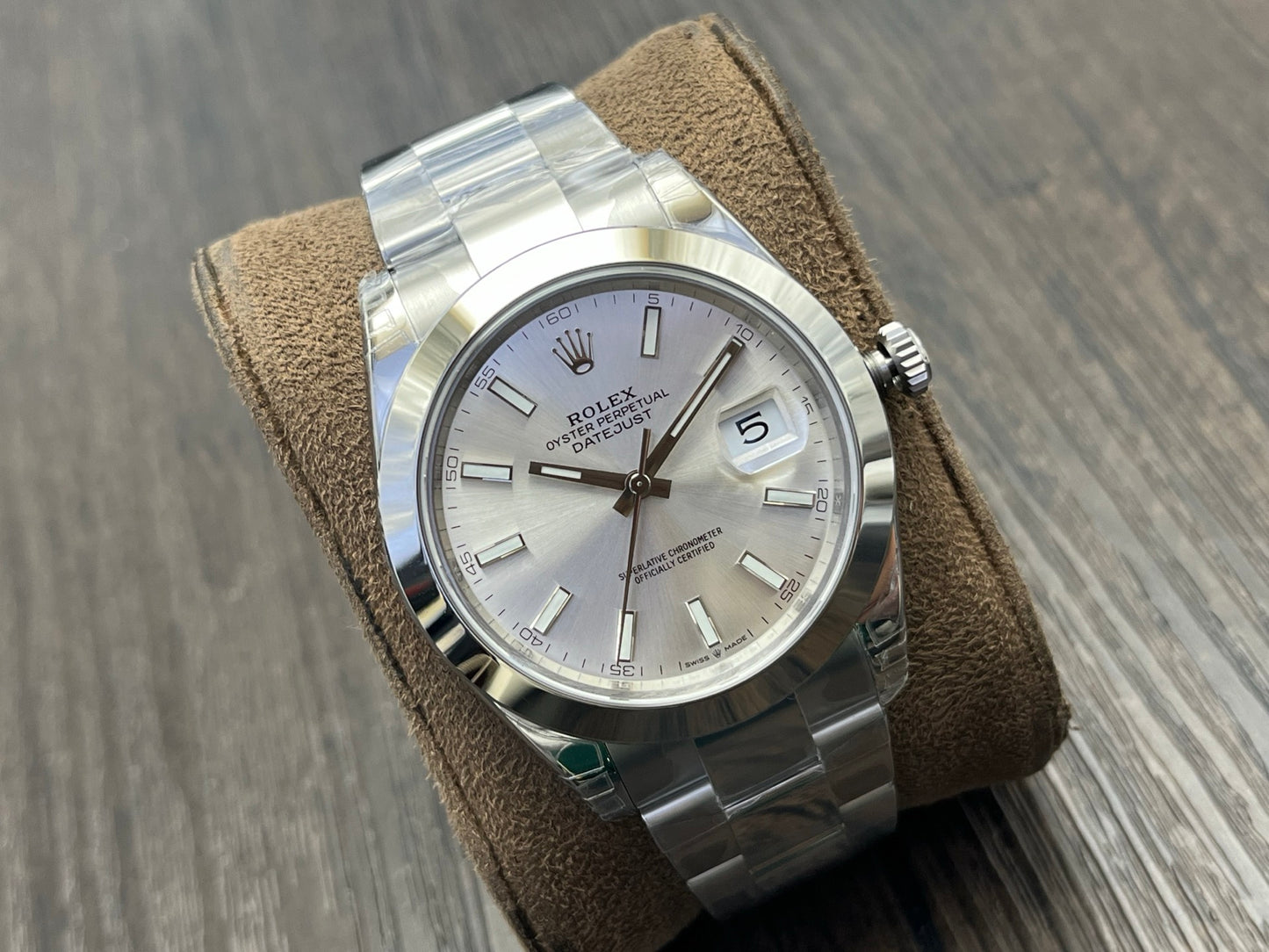 C-Factory -Silver - Smooth Bezel - Silver 904L Steel- Automatic - 41mm