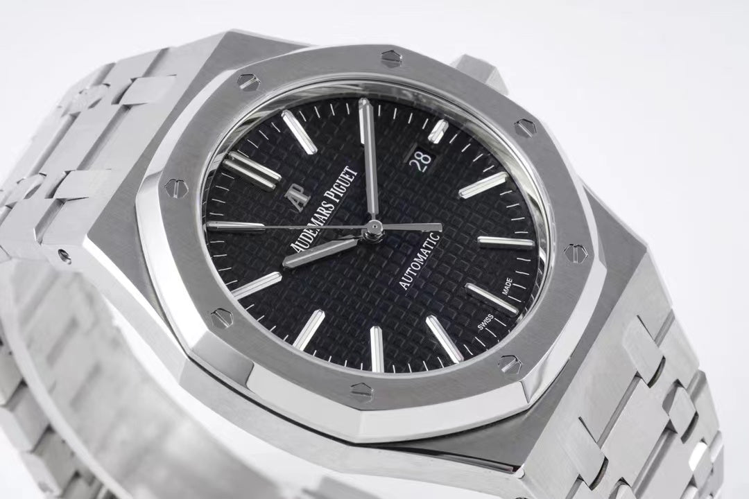 Black 15400ST - Silver 904L Steel - Silver - Automatic - 41mm