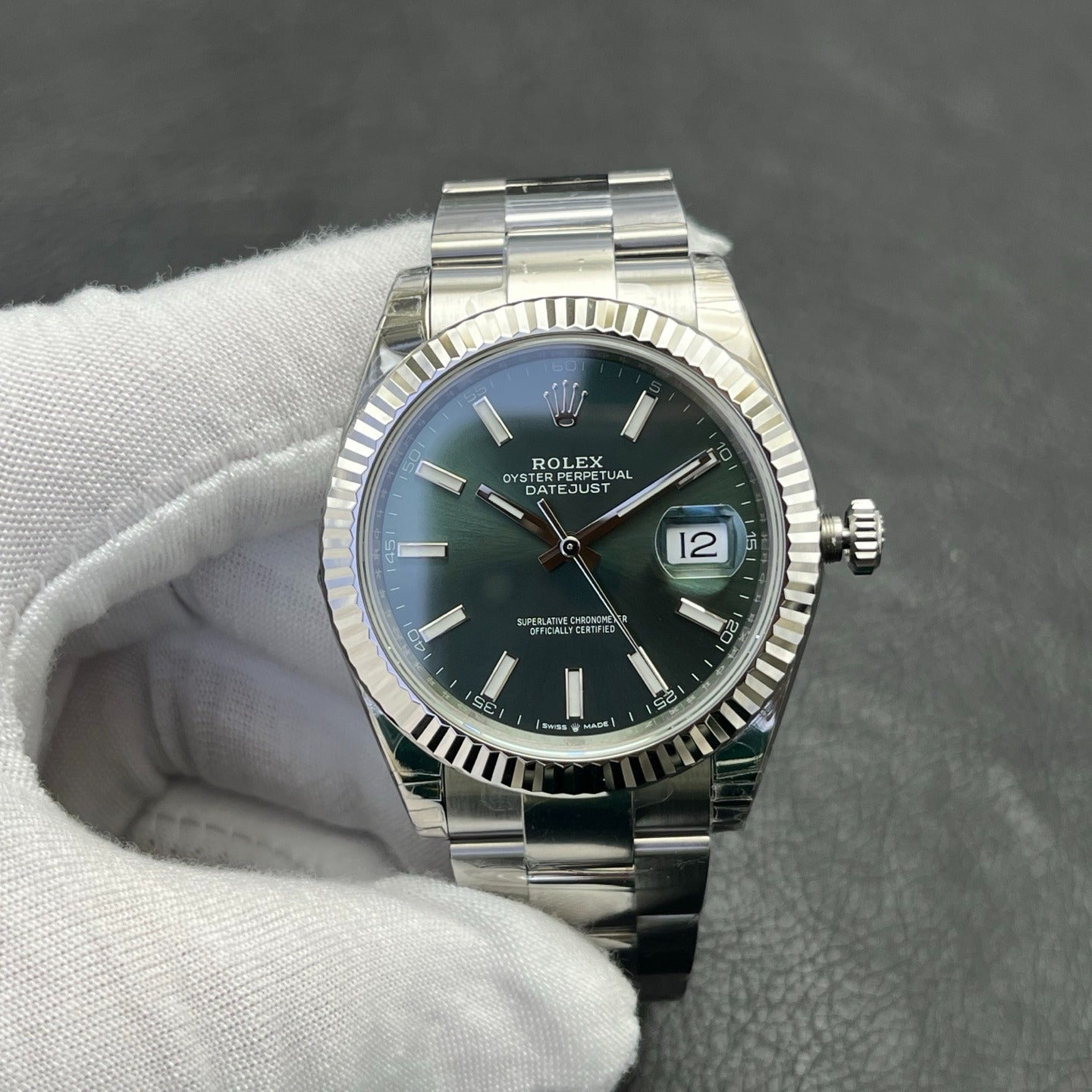 C-Factory -Green - Silver 904L Steel- Automatic - 41mm