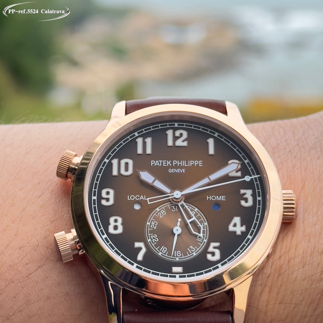 Silver Brown - Brown Leather - Automatic - 42mm