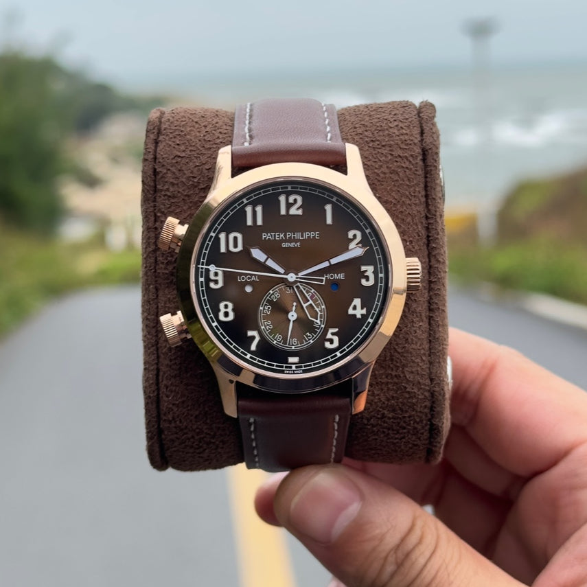 Silver Brown - Brown Leather - Automatic - 42mm