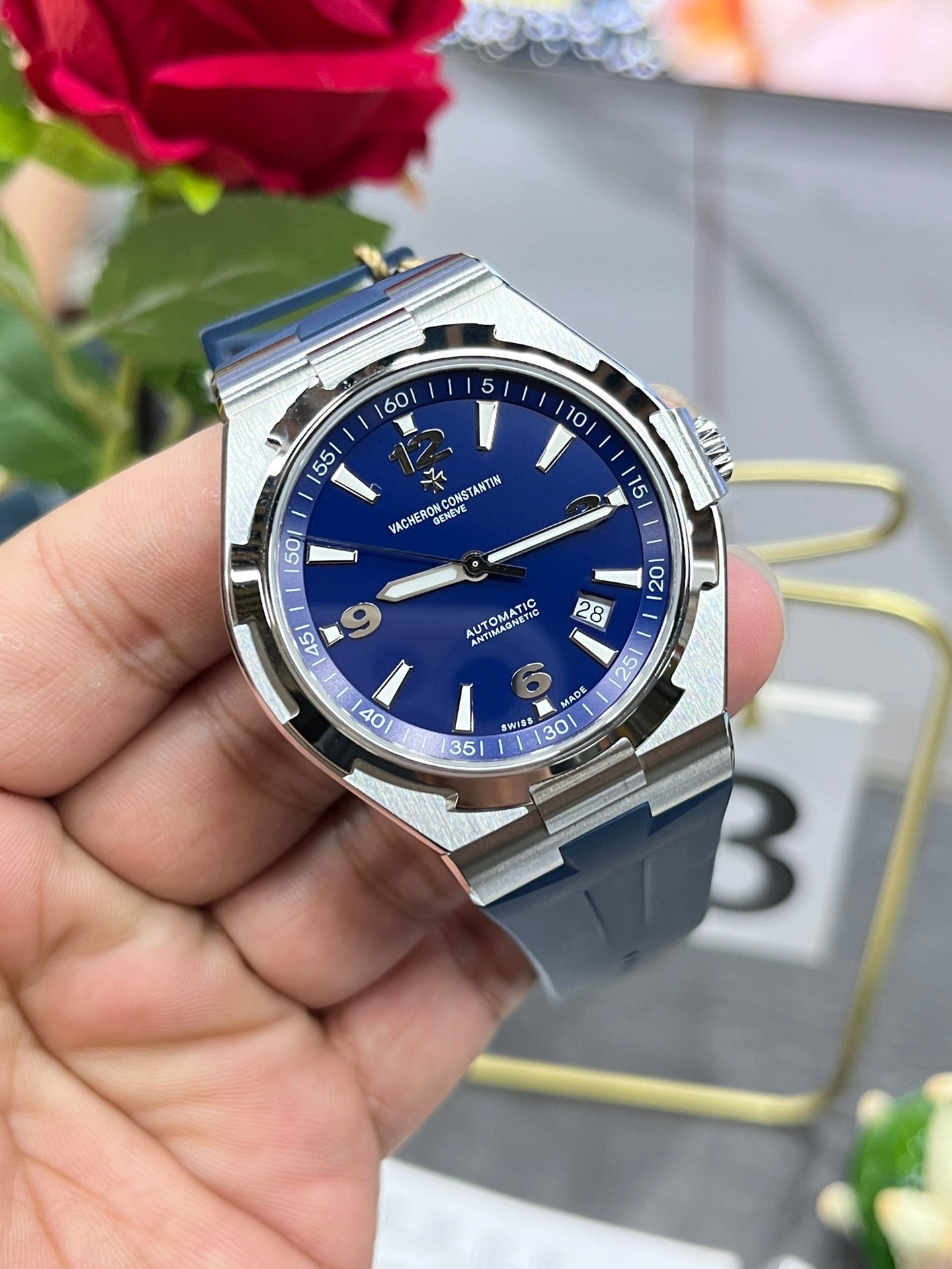 Blue Silver - Blue Rubber - Automatic - 41mm