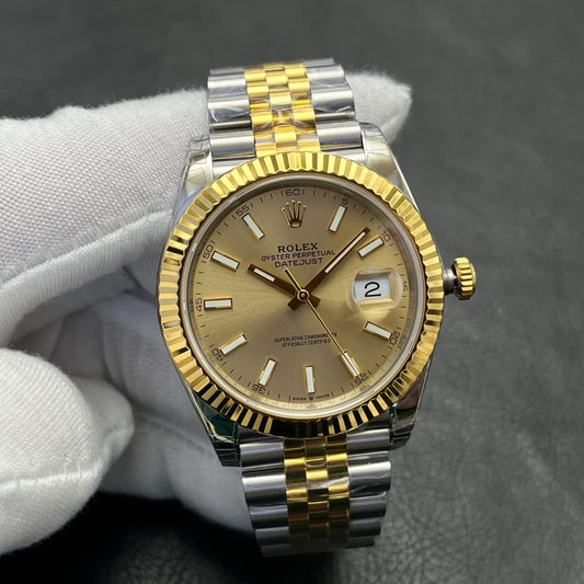 C-Factory -Yellow - Silver Yellow 904L Steel- Automatic - 41mm