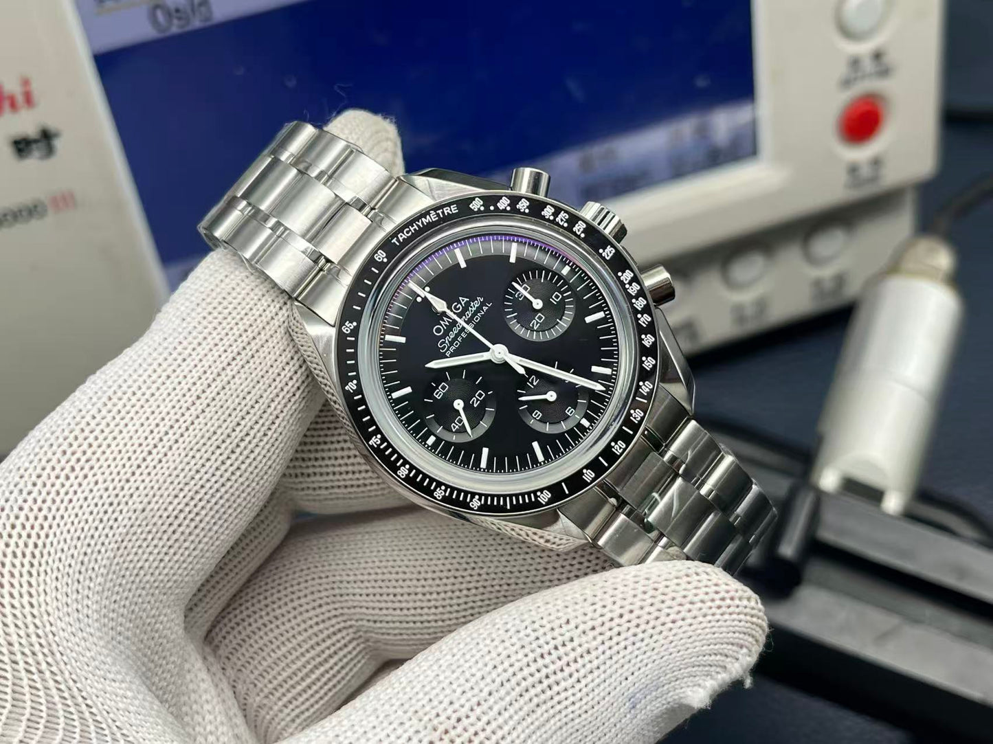 Chronograph-311.30.42.30.01.005-Black Steel - 90L Steel - Manual winding - 42mm