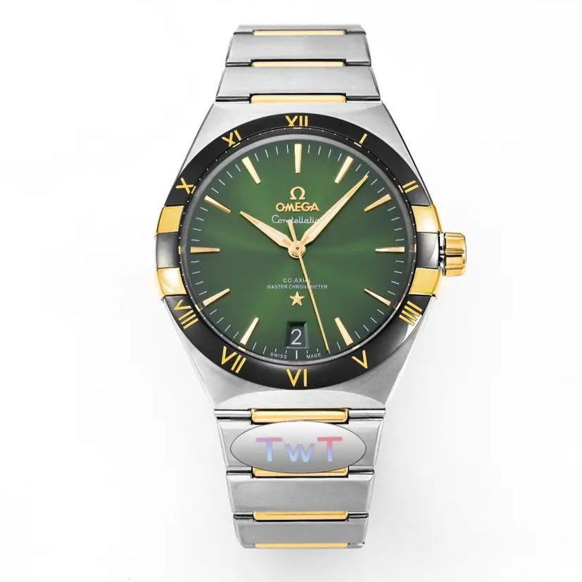 Green - Black Yellow - Silver 904L Steel - Automatic - 41mm