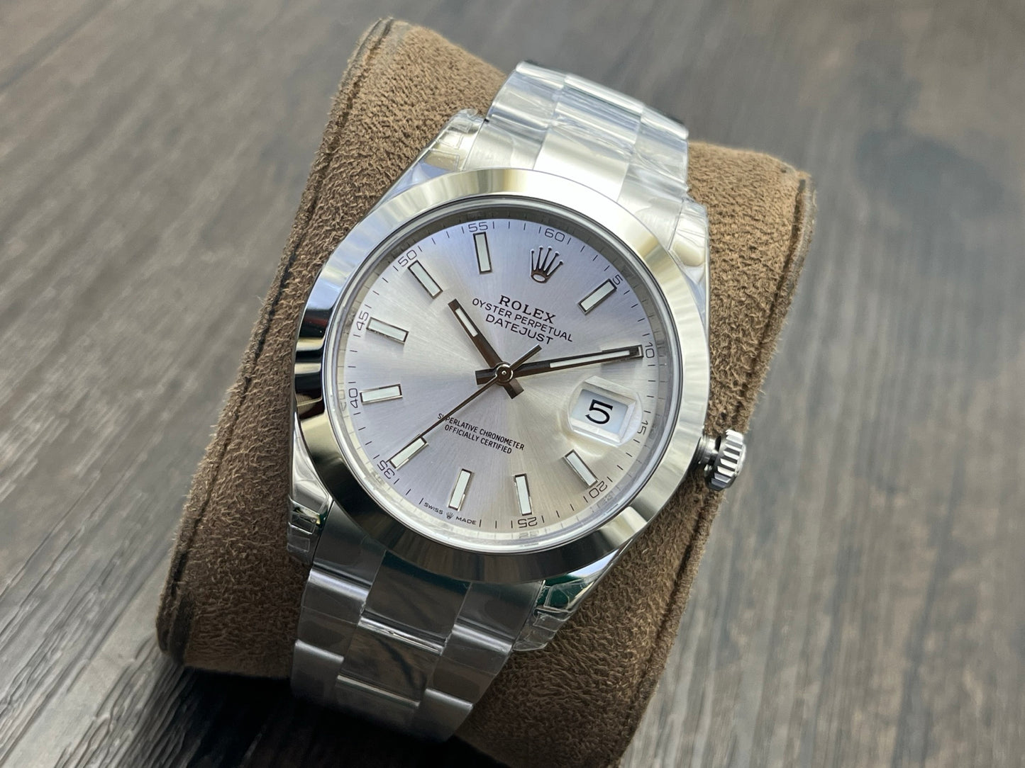 C-Factory -Silver - Smooth Bezel - Silver 904L Steel- Automatic - 41mm