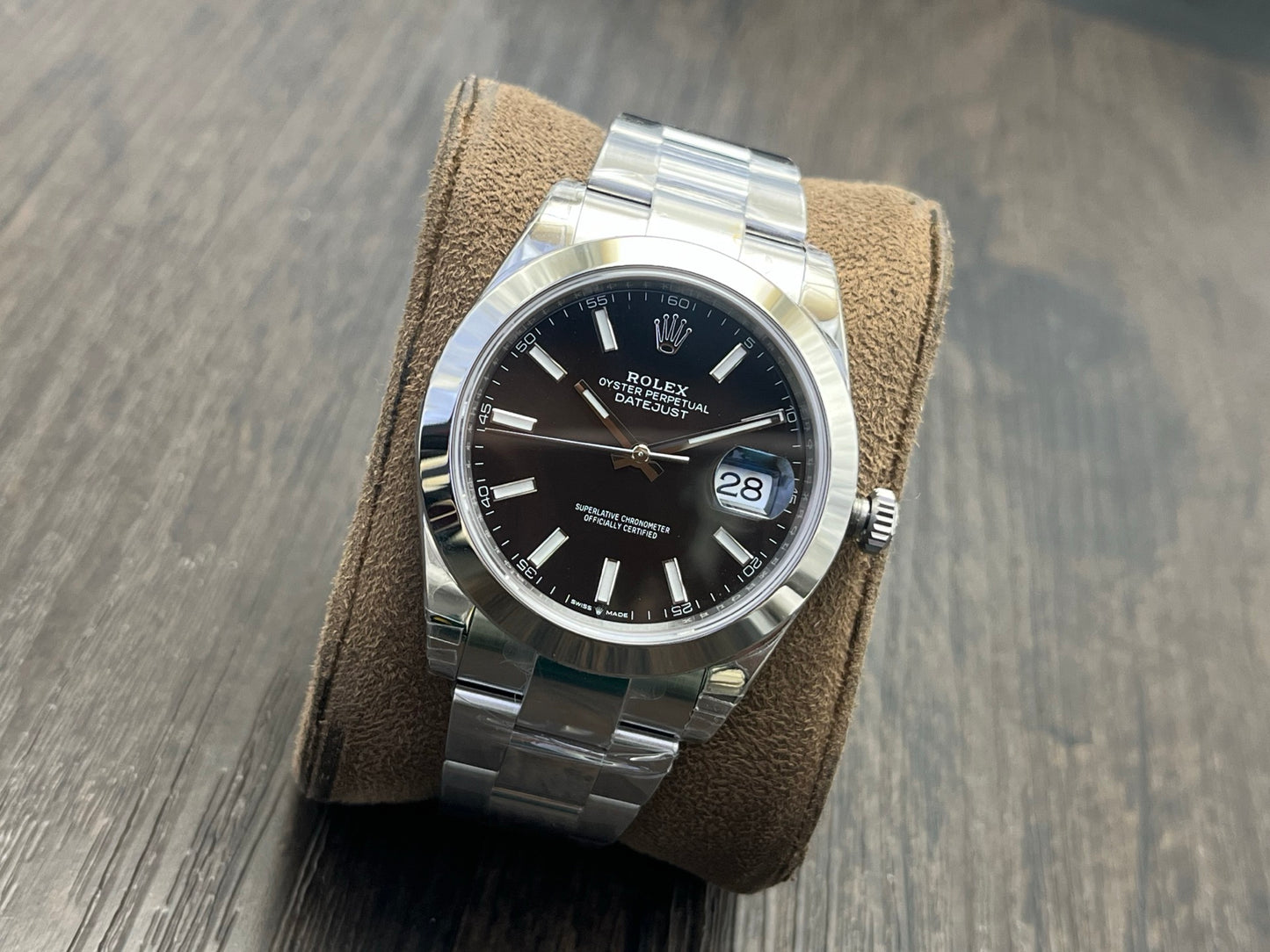 C-Factory - Black - Smooth Bezel - Silver 904L Steel- Automatic - 41mm