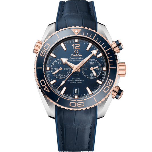 Chronograph - Selfwinding- Blue Leather -  Automatic - 45.5mm