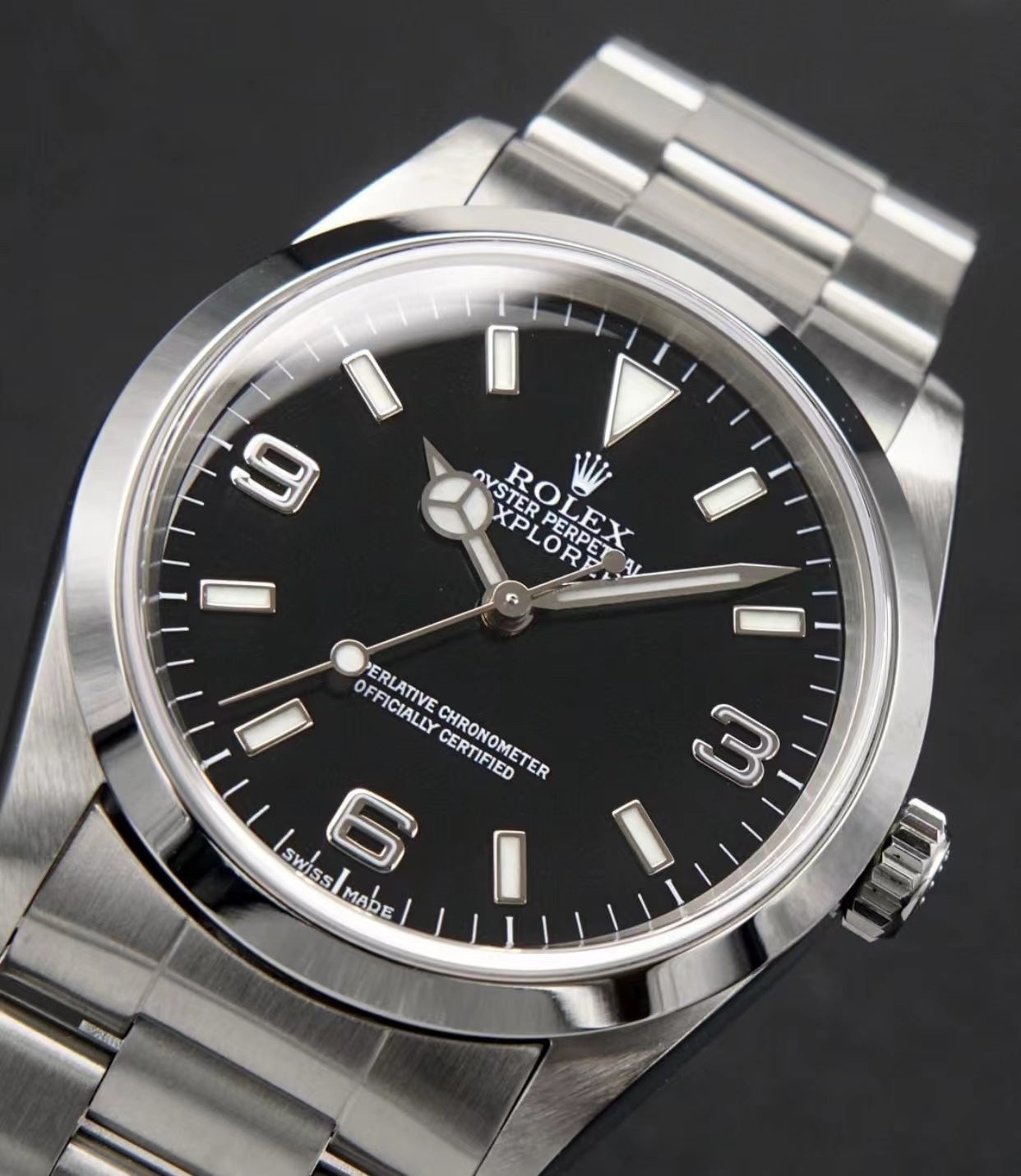 Black -  White 904L Steel - Automatic - 40mm